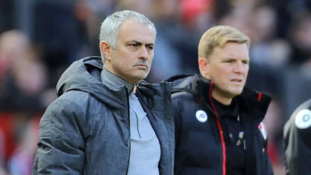 Eddie Howe calls Jose Mourinho a visionary during Newcastle vs. Benfica.
