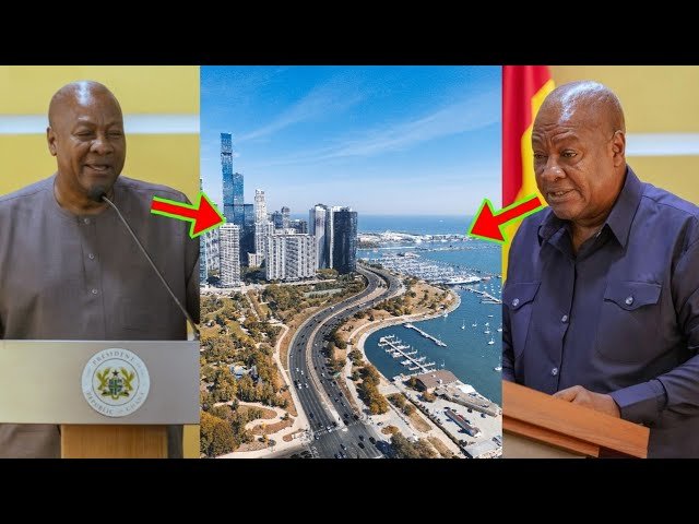 President Mahama reveals the new city he is building in Ghana. "I am Creating A New City To Decongest Accra"