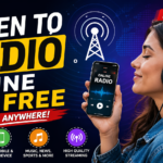 Listen to radio online for free using a smartphone and internet connection