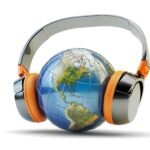 Alt Text: Listening to free internet radio stations on a smartphone.