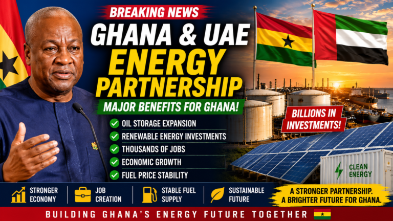 Ghana and UAE Energy Partnership boosting renewable energy and oil storage investments in Ghana