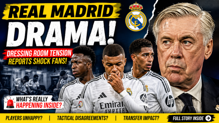 Real Madrid drama trending worldwide after dressing room tension reports
