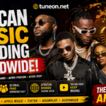 African music trending worldwide with Afrobeats and Amapiano artists dominating global streaming charts