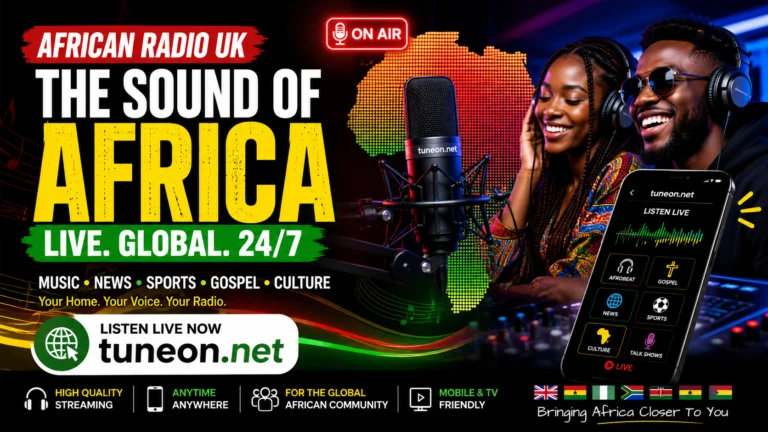 10 Powerful African Radio UK Trends Driving Online Streaming Growth 17 African radio UK streaming live online with Afrobeat music and entertainment