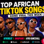 African TikTok Songs trending worldwide with viral Afrobeat and Amapiano hits on tuneon.net