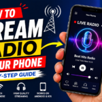 How to Stream Radio on Your Phone (Step-by-Step) using mobile apps and live streaming