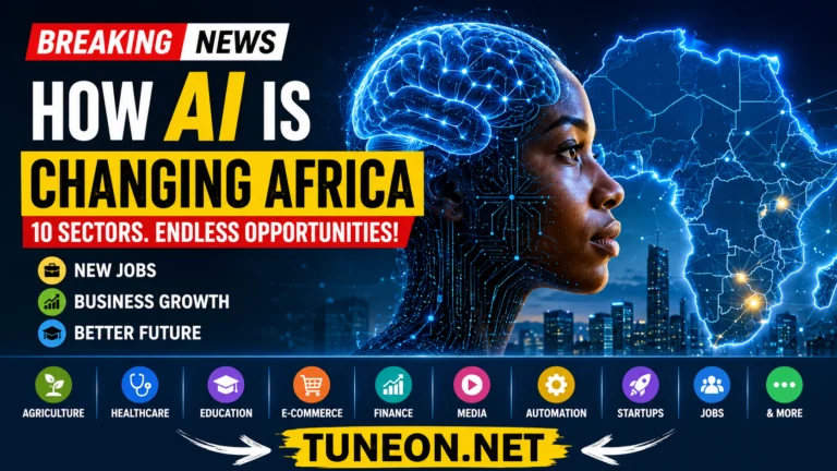 Artificial Intelligence Jobs in Africa transforming banking, education, healthcare, and startups in 2026 – tuneon.net