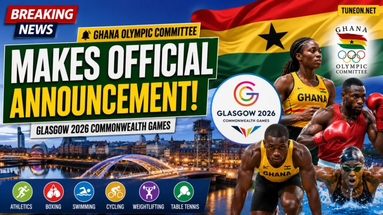Ghana Olympic Committee Makes Official Announcement: 10 Exciting Glasgow 2026 Updates 12 Ghana Olympic Committee Makes Official Announcement for Glasgow 2026 Commonwealth Games participation