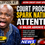 Court Proceedings Spark Nationwide Attention over Abronye DC case in Ghana