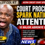 Court Proceedings Spark Nationwide Attention over Abronye DC case in Ghana
