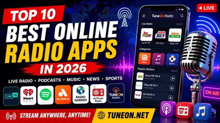 Top 10 Best Online Radio Apps in 2026 for music and live streaming