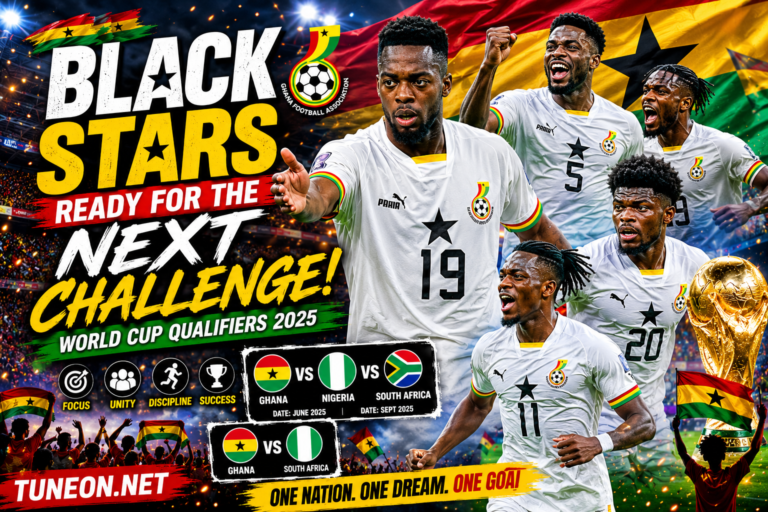 Black Stars Ready for the Next Challenge during FIFA World Cup Qualifiers preparations