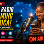 why online radio is growing fast in Africa streaming mobile apps youth digital radio