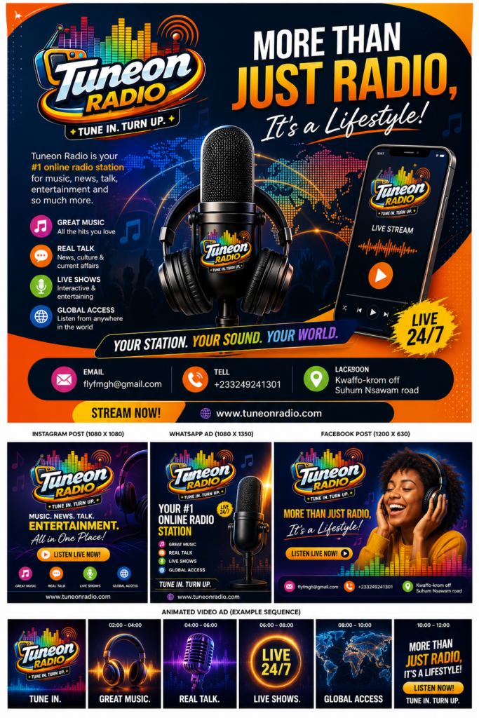 tuneon business flyer