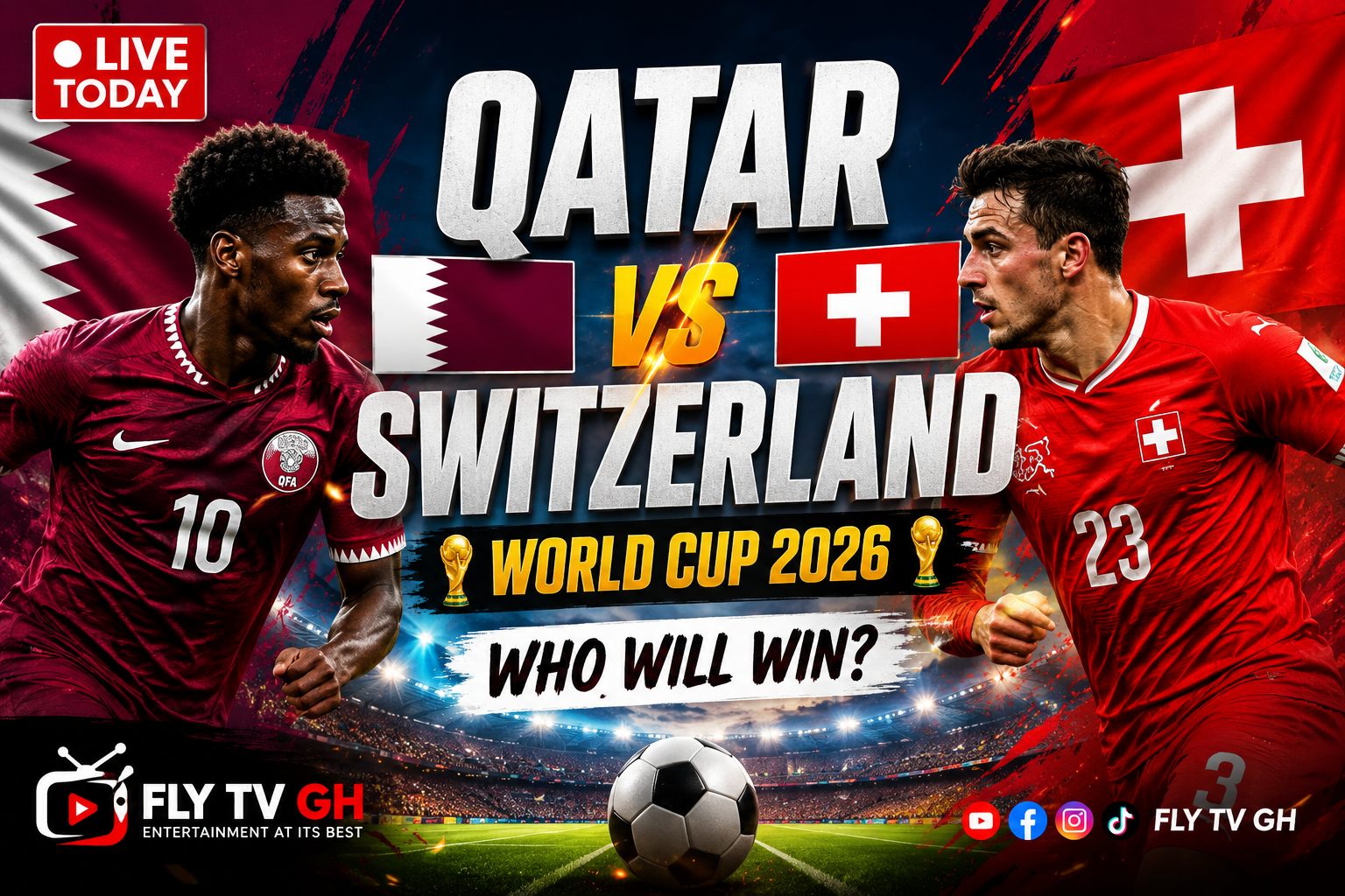 QATAR vs SWITZERLAND LIVE 1 Who won