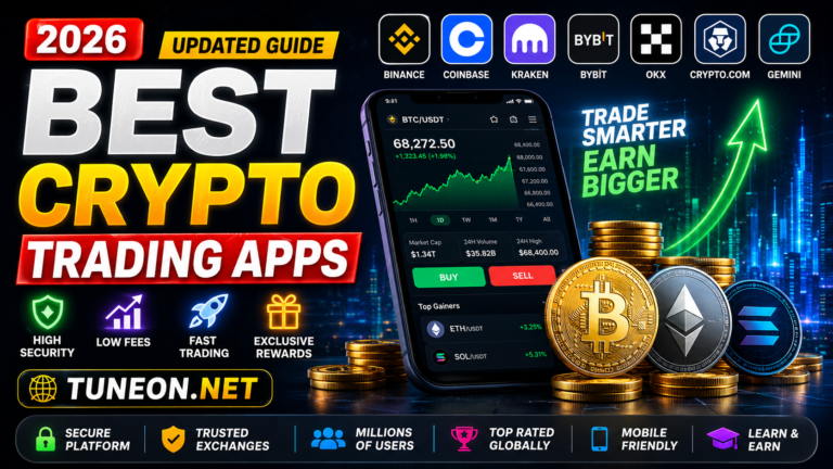 Best Crypto Trading Apps in 2026 for Cryptocurrency Investors