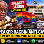 Speaker Bagbin Anti-Gay Bill debate in Ghana Parliament