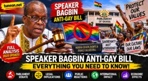 Speaker Bagbin Anti-Gay Bill debate in Ghana Parliament
