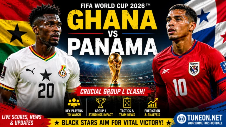 Ghana vs Panama World Cup match preview and prediction