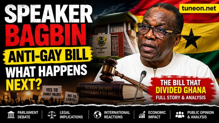 10 Shocking Speaker Bagbin Anti-Gay Bill Facts Every Ghanaian Must Know 7 10 Speaker Bagbin Anti-Gay Bill Facts Every Ghanaian Should Know