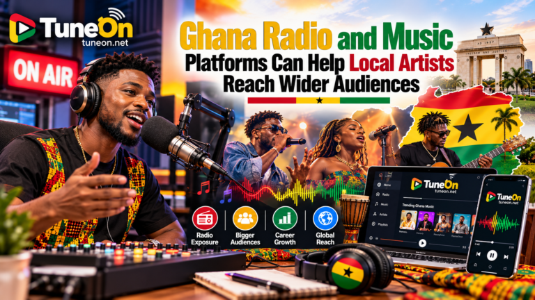 Ghana Radio and Music Platforms Can Help Local Artists Reach Wider Audiences