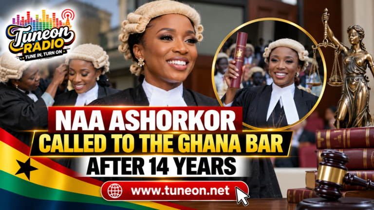 Naa Ashorkor called to the Ghana Bar in October 2026